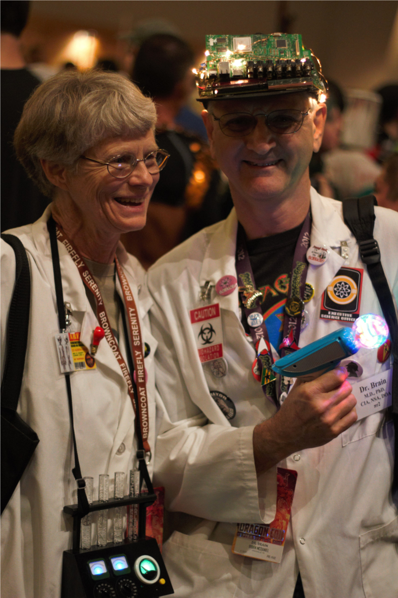 Illustration for article titled Dragon Con Day 1: Cosplayers Create a World Full of Terror and Wonder